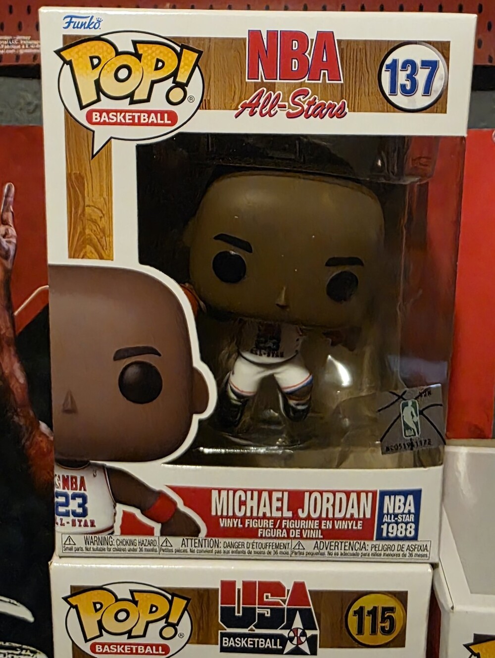 Funko Pop! NBA Legends Michael Jordan 1988 All-Star Game #137